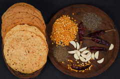 Chana Lahsun Papad