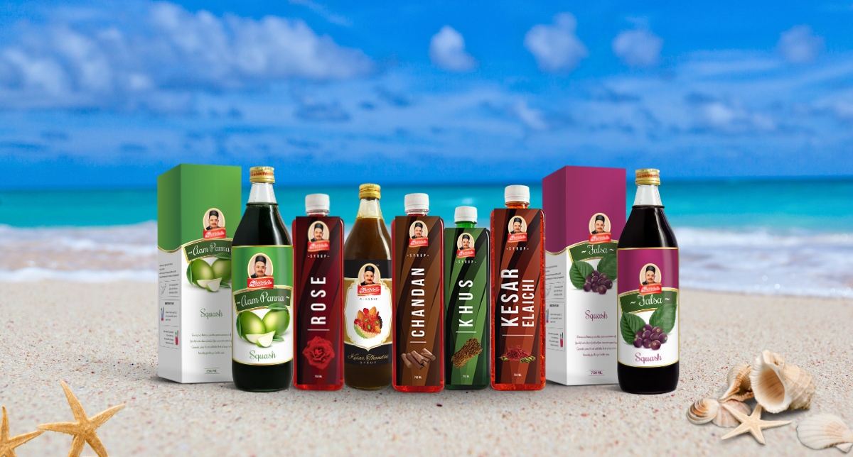 Refreshing Bhikkilal’s syrups – the perfect summer cooler to beat the heat.